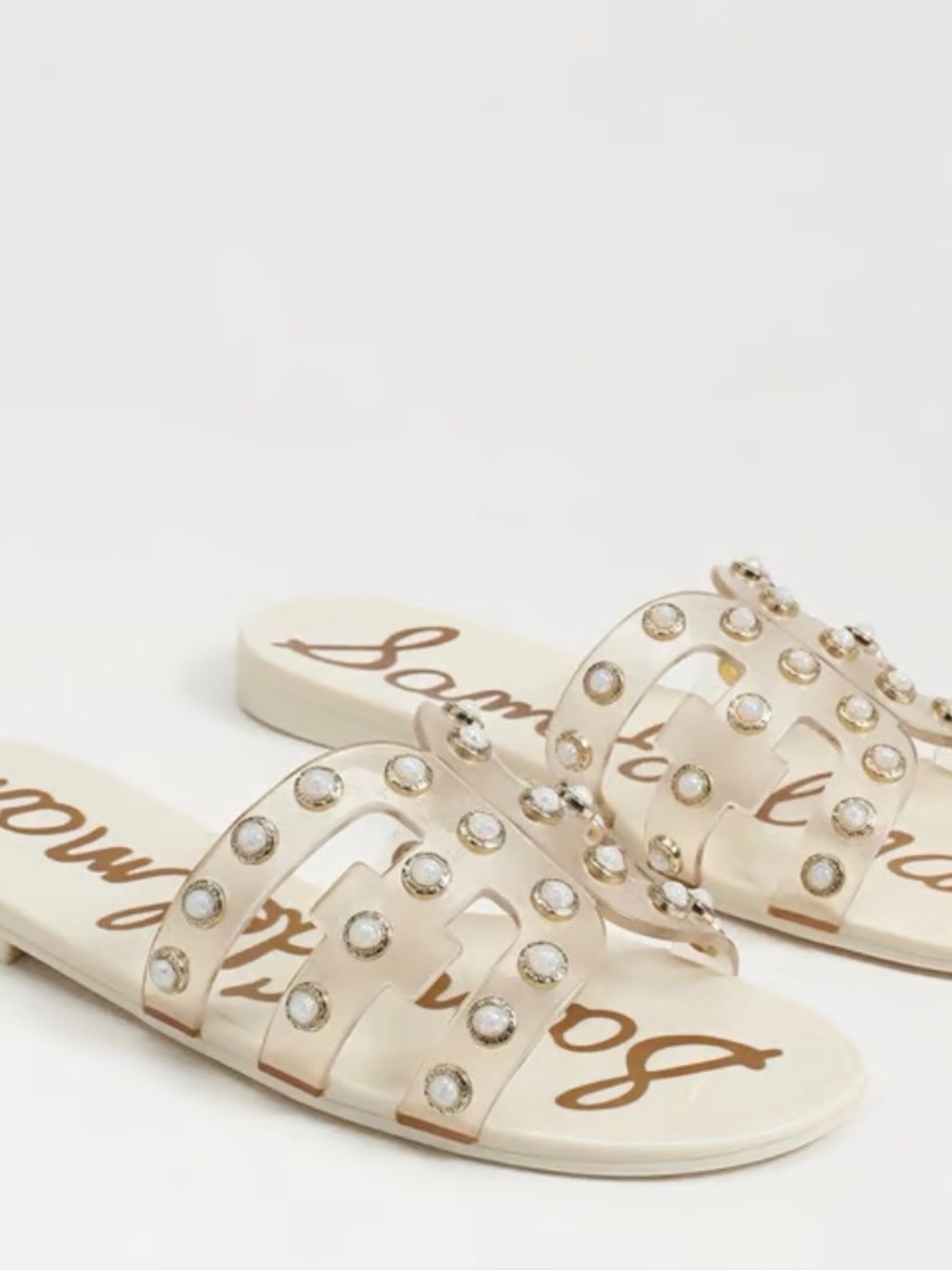 Sam Edelman Bay Jelly Studded Slide Sandals 7